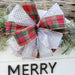 Merry Christmas Wooden  Door Hanger - Semper-KIK