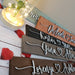 Couples name wood sign / personalized 3D wood sign - Semper-KIK