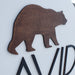 Personalized Nursery name Sign with Bear symbol - Semper-KIK