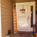Welcome Sign for Front Porch with 3D Laser Cut Letters - Family name - Semper-KIK