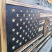 Rustic Wooden Flag  - 3D Military Police Corps U.S Army - Semper-KIK